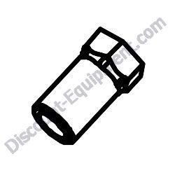 13342 FITTING BULKHEAD 2706LN-08-10 Barreto 825TKL Mini Track Loader