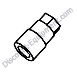 13338 QUICK DISCONNECT MALE Barreto 825TKL Mini Track Loader