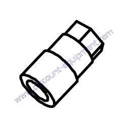 13337 QUICK DISCONNECT FEMALE Barreto 825TKL Mini Track Loader