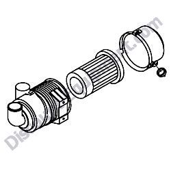 172455-11500 AIR CLEANER ASSEMBLY Yanmar ViO80 Excavator