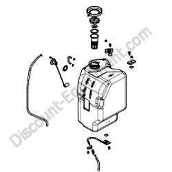 772A69-14100 FUEL TANK ASSEMBLY Yanmar ViO80 Excavator