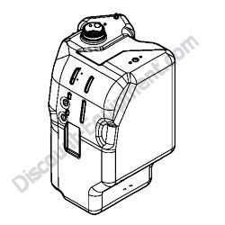 172A69-14110 FUEL TANK ASSEMBLY Yanmar ViO80 Excavator