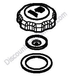 198200-04031 FILLER CAP ASSEMBLY Yanmar ViO80 Excavator