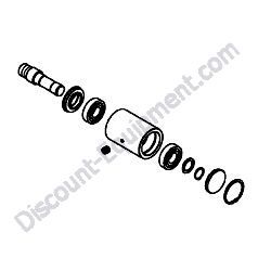 172A89-37500 CARRIER ROLLER ASSEMBLY Yanmar ViO80 Excavator