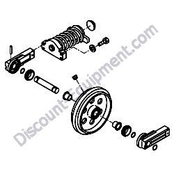 772478-37120-1 IDLER ASSEMBLY Yanmar ViO80 Excavator
