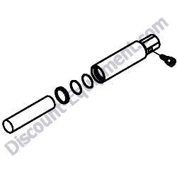 172B11-37750 ADJUST CYLINDER ASSEMBLY Yanmar ViO80 Excavator