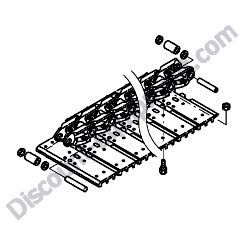 172A89-38110 TRACK SHOE ASSEMBLY 450 Yanmar ViO80 Excavator