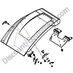 172A69-62410 BONNET ASSEMBLY Yanmar ViO80 Excavator