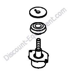 172A69-64160 MOUNT ASSEMBLY 60HS Yanmar ViO80 Excavator