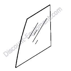 172A69-68560 GLASS SASH Yanmar ViO80 Excavator