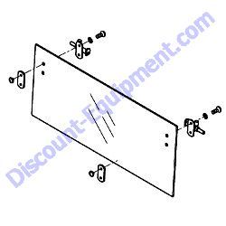 172A69-68600 GLASS ASSEMBLY Yanmar ViO80 Excavator