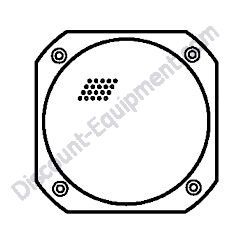 172A69-69491 GRILLE SPEAKER Yanmar ViO80 Excavator