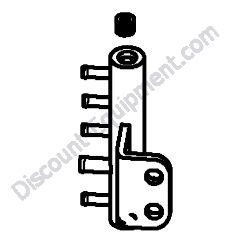 172B11-76720 BLOCK DR MOUNT ASSEMBLY Yanmar ViO80 Excavator