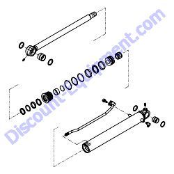 172B11-72500 BUCKET CYLINDER ASSEMBLY Yanmar ViO80 Excavator