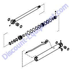 172B11-72501 BUCKET CYLINDER ASSEMBLY Yanmar ViO80 Excavator