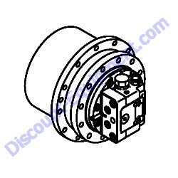 172A89-73301 DRIVE MOTOR ASSEMBLY Yanmar ViO80 Excavator