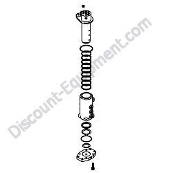172187-73801 SWIVEL JOINT ASSEMBLY Yanmar ViO80 Excavator