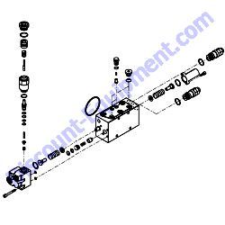 172A89-74180 BOOM SECTION ASSEMBLY Yanmar ViO80 Excavator