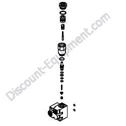172488-74200 VALVE ASSEMBLY Yanmar ViO80 Excavator
