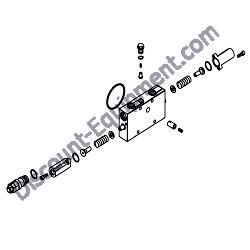 172A89-74280 BLADE SECTION ASSEMBLY Yanmar ViO80 Excavator