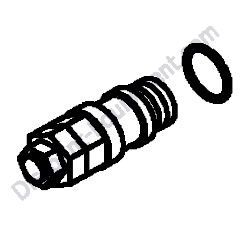 172A89-74290 VALVE RELIEF Yanmar ViO80 Excavator