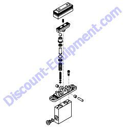 172A69-74670 VALVE ASSEMBLY Yanmar ViO80 Excavator