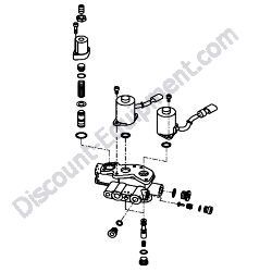 172A69-74411 SOLENOID VALVE ASSEMBLY Yanmar ViO80 Excavator
