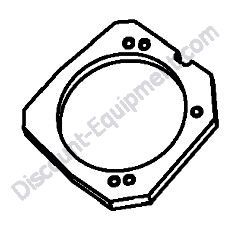 172A78-64510 SPACER VALVE Yanmar ViO80 Excavator