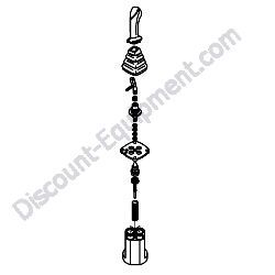 172A69-74900 LEFT VALVE ASSEMBLY Yanmar ViO80 Excavator