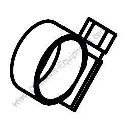 23001-070000 CLAMP HOSE 70 Yanmar ViO80 Excavator