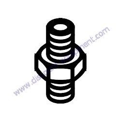 23391-030000 JOINT RGI-3/8 Yanmar ViO80 Excavator