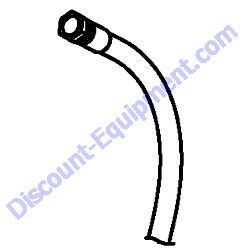 172A89-78550 HOSE H108BB095K Yanmar ViO80 Excavator