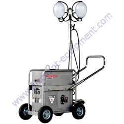 Multiquip GBX4S GloBug 2-Spot 400W LED Projection Lights Cart