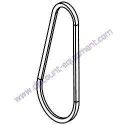 1243 V-BELT A27 GATES HP-II Multiquip Whiteman B46 Series Walk-Behind Trowel