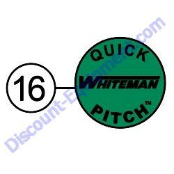 REF #16 - 12405 DECAL QUICK PITCH HANDLE INSERT Multiquip Whiteman B46 Series Walk-Behind Trowel