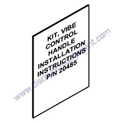 20485 VIBE CONTROL HANDLE INSTRUCTION KIT Multiquip Whiteman B46 Series Walk-Behind Trowel
