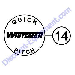 REF #14 - 12405 DECAL WHITEMAN QUICK PITCH Multiquip Whiteman BH90C BH11C BS90C Walk-Behind Trowel