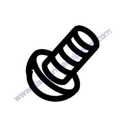 0786 SCREW BHC 1/4-20 X 3/8 NYL PATCH NP Multiquip Whiteman CA4HC Walk-Behind Trowel