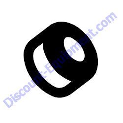 0786 A SPACER SLIDE BLOCK GUIDE .360 X 17/64 X 1/8L Multiquip Whiteman CA4HC Walk-Behind Trowel