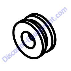 1247 GROMMET 1/4 X .875 ID X 1-5/8 OD Multiquip Whiteman CA4HC Walk-Behind Trowel