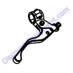 391512 LEVER HAND CLUTCH CONTROL METAL Multiquip Whiteman CA4HC Walk-Behind Trowel