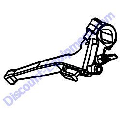 21780 THROTTLE MAGURA MODEL 90 WITH KILL SWITCH Multiquip Whiteman CA4HC Walk-Behind Trowel