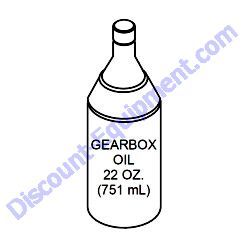 20111 LUBE GEARBOX OIL ISO 680 22 OZ 650 ML Multiquip Whiteman CA4HC Walk-Behind Trowel