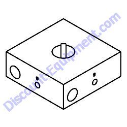 10563 SPIDER PLATE 1-1/8 SHAFT 4BLD CA4 Multiquip Whiteman CA4HC Walk-Behind Trowel