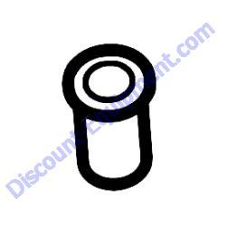 29452 NUT BLIND 1/4"-20 X .165-.260 Multiquip Whiteman HDA Series Walk-Behind Trowel