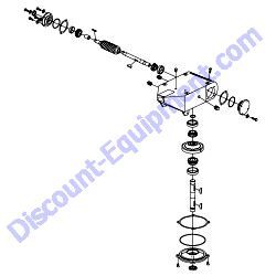 20882 GEARBOX 13HP HONDA ASSEMBLY Multiquip Whiteman HDA Series Walk-Behind Trowel