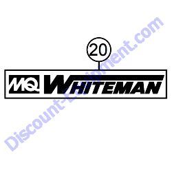 REF #20 - 2423 DECAL MQ WHITEMAN-ENGINE Multiquip Whiteman HDA Series Walk-Behind Trowel