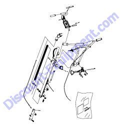 QXHD QUICK PITCH HD HANDLE ASSEMBLY Multiquip Whiteman HDA Series Walk-Behind Trowel
