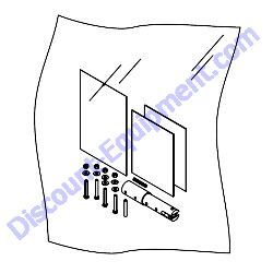 22226 INSTALLATION CONTROL HANDLE KIT Multiquip Whiteman HDA Series Walk-Behind Trowel
