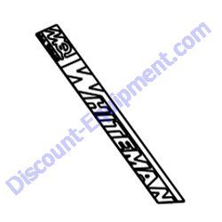 2942 DECAL MQ WHITEMAN 13” Multiquip Whiteman HDA Series Walk-Behind Trowel
